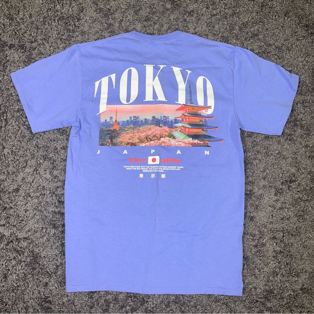 Men’s Tokyo Japan Graphic T-Shirt Pacsun Size M